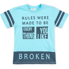 Футболка дитяча Breeze "Every thing you like" (10980-134B-blue)