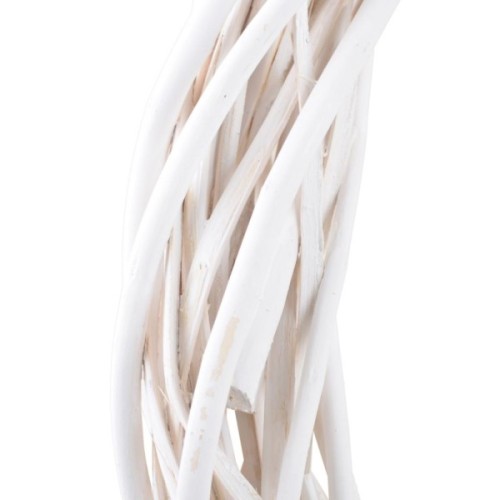 Різдвяний вінок YES! Fun ротанговий білий, d-60см (973450)