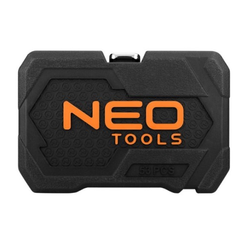 Набір інструментів Neo Tools 73шт, 1/2", 1/4", CrV, кейс (10-054)