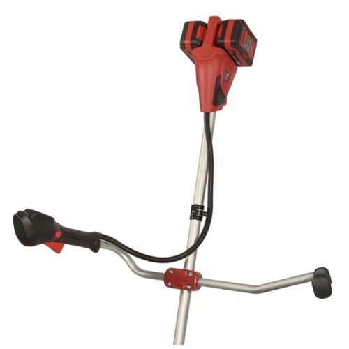 Тример садовий Vitals Master, AZT 3680-1n BL Kit, 36V (18+18), 25.5см, ніж/ліска 36см, 4Ah, 4.5кг (243562)