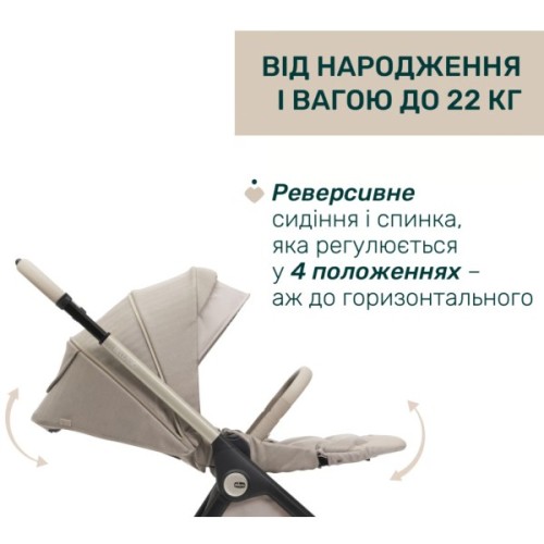 Коляска Chicco 2 в 1 Bellagio Primo Como Lake (87240.06.01)