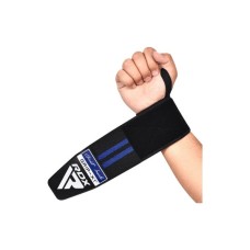 Бинт для спорту RDX Gym Wrist Wrap R11 Black/Blue (WAH-WR11BU) Бинт для спорту RDX Gym Wrist Wrap R11 Black/Blue (WAH-WR11BU)