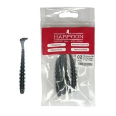 Силікон рибальський Harpoon ТЕП Swing Impakt 3" 002 Графіт 4шт (7407000010924) Силікон рибальський Harpoon ТЕП Swing Impakt 3" 002 Графіт 4шт (7407000010924)