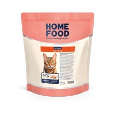 Сухий корм для кішок Home Food For active з куркою та креветками 200 г (4820290090125)