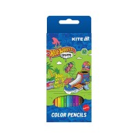 Олівці кольорові Kite Hot Wheels HW-2, 12 кольорів (HW25-051-2)