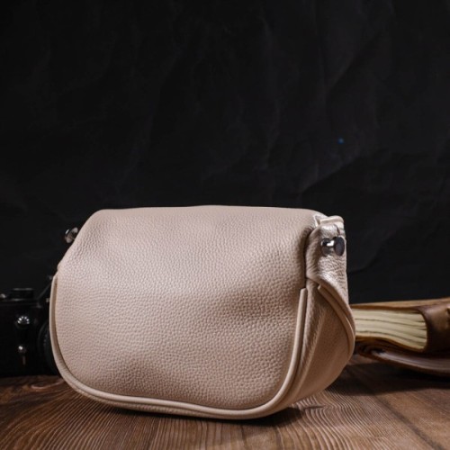 Сумка Vintage Жіноча через плече з натуральної шкіри Біла (22115)