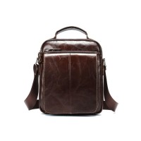 Сумка Vintage Шкіряна Коричнева (14846)