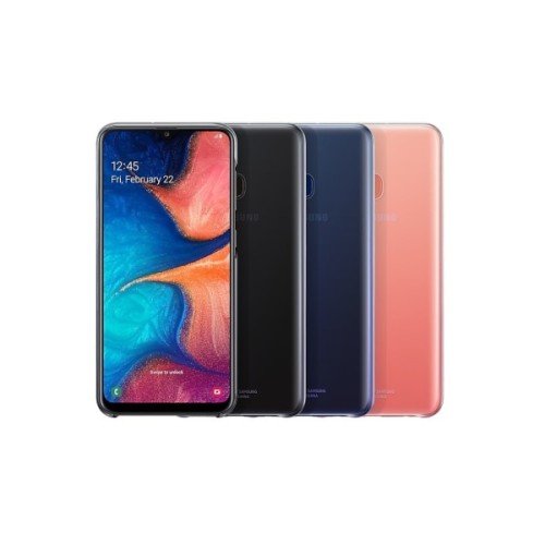 Чохол до мобільного телефона Samsung Galaxy A20 (A205F) Gradation Cover Pink (EF-AA205CPEGRU)