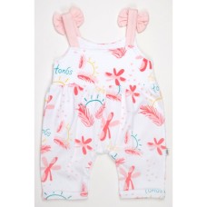 Боді дитяче Tongs писочник з бантиками (4747-74G-peach)