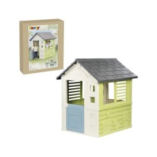 Ігровий будиночок Smoby Life Райдужний зі ставнями, 110х98х127 см (7600810737)
