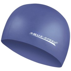 Шапка для плавання Aqua Speed Mega 100-10 синій Уні OSFM (5908217635464)