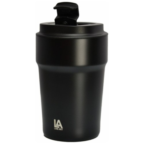 Термокружка Line Art Rhodes 380 мл чорний (60022322LA-01)