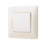 Перемикач Videx BINERA 1кл проміжний кремовий (VF-BNSW1I-CR)