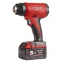 Будівельний фен Milwaukee M18 BHG-502C 2x5Ah, кейс (4933459772)