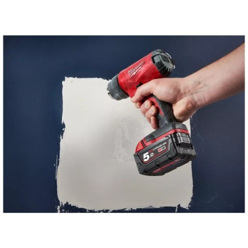 Будівельний фен Milwaukee M18 BHG-502C 2x5Ah, кейс (4933459772)