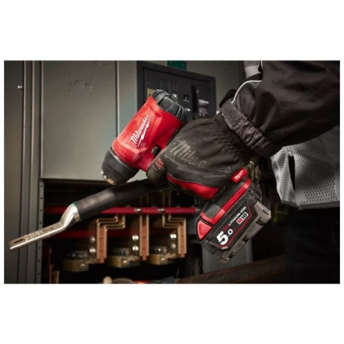 Будівельний фен Milwaukee M18 BHG-502C 2x5Ah, кейс (4933459772)