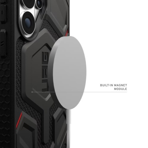 Чохол до мобільного телефона UAG Samsung Galaxy S26 Ultra Monarch Pro with Magnet Kevlar Black (214513113940)