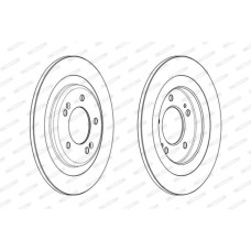 Гальмівний диск FERODO DDF2200C