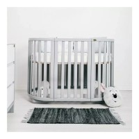 Ліжечко Angelo трансформер 7-в-1 (сірий) (11035)