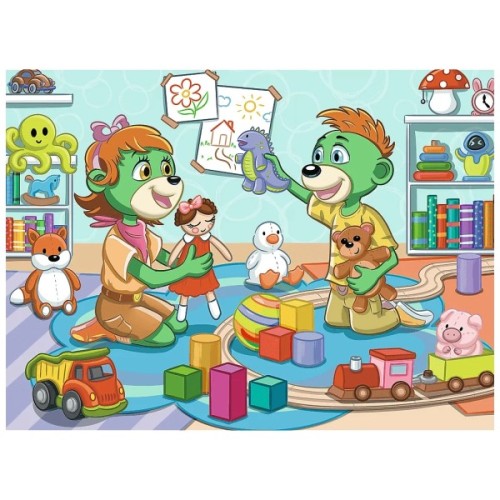 Пазл Trefl Treflik Щаслива родина 30 елементів (5900511183030)