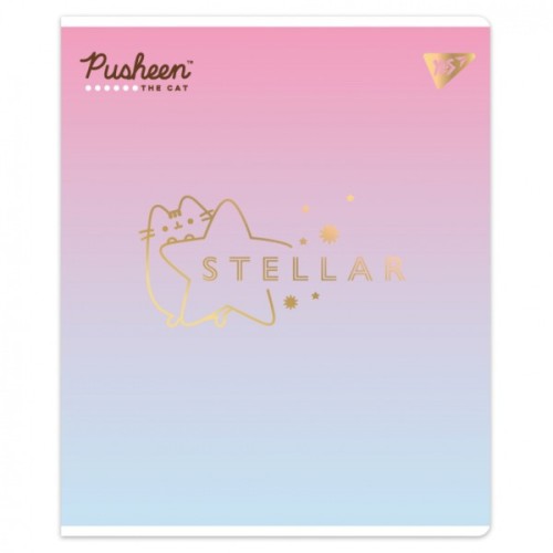 Зошит Yes Goldstar Pusheen 24 аркушів лінія (767544)
