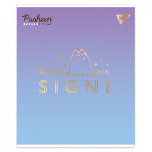 Зошит Yes Goldstar Pusheen 24 аркушів лінія (767544)