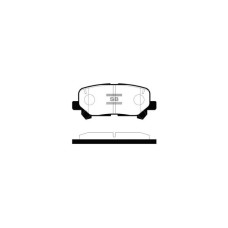 Гальмівні колодки HI-Q SP1461A