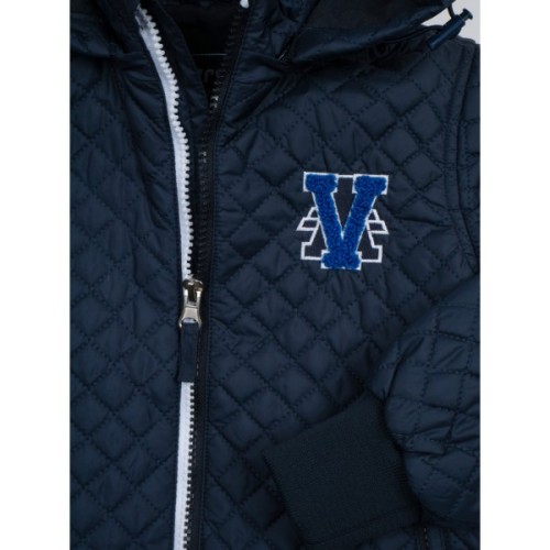 Куртка дитяча Verscon демісезонна з капюшоном (3196-116B-blue)