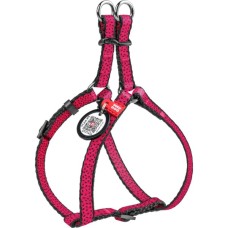 Шлея для собак WAUDOG Nylon з QR паспортом анатомічна "Кавун" S (5038)