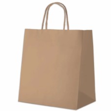 Подарунковий пакет Куверт 90 Ecobag паперовий, 30,5х17х34 см коричневий (BAG-KUV-305170340-BR/10832030000)