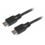 Кабель мультимедійний HDMI M to HDMI M 1.0m Maxxter (V-HDMI4-1M)