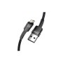 Дата кабель USB 2.0 AM to Lightning 1.0m 2.4A black Essager (EXCL-XC01)
