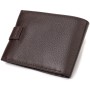 Гаманець Canpellini З натуральної шкіри флотар Коричневий (21944)