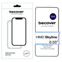 Скло захисне BeCover HMD Skyline 10D Black (713573)