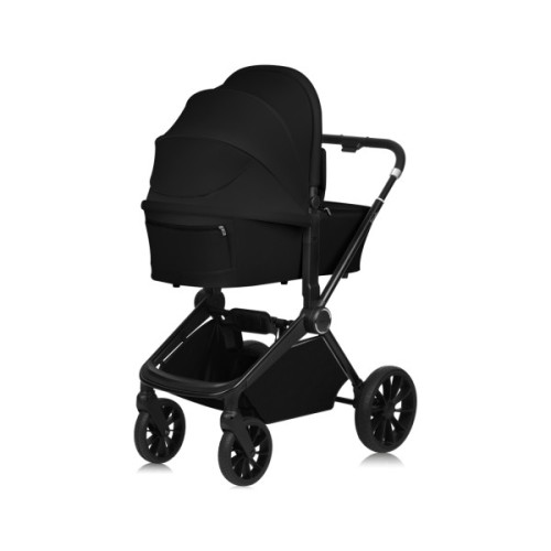 Коляска Lionelo 3 в 1 MIKA PLUS BLACK ONYX (LO-MIKA PLUS 3IN1 BLACK ONYX)