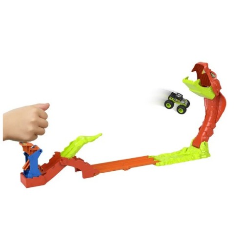 Автотрек Hot Wheels Monster Trucks Атака змії (JJN44)