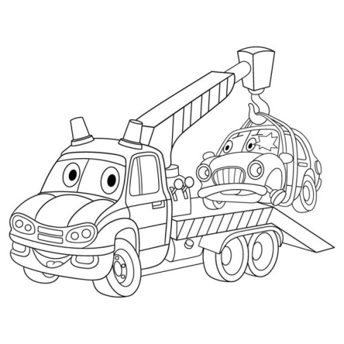 Картина по номерам ArtCraft Евакуатор 25х30 см (15067-AC)