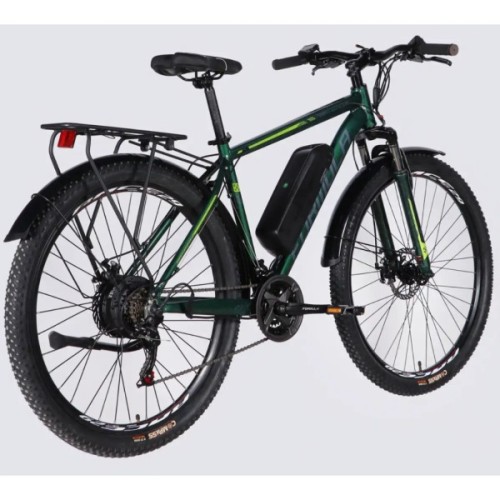 Електровелосипед Formula 29" eMOTION PLUS DD FR рама-19" 36B 12.5А*г 500Вт 2026 зелено-сірий (ELB-FR-29-257)