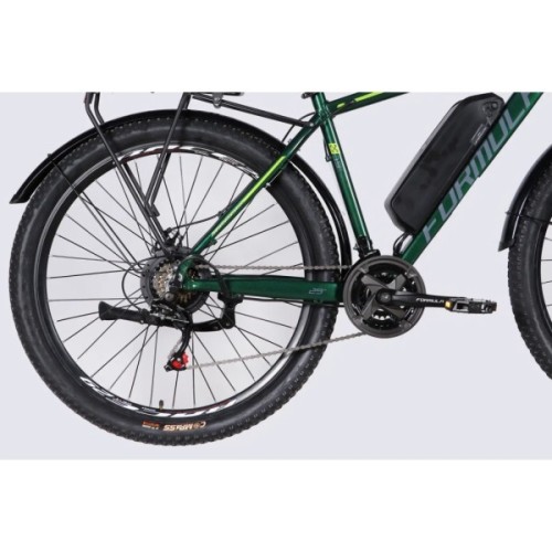 Електровелосипед Formula 29" eMOTION PLUS DD FR рама-19" 36B 12.5А*г 500Вт 2026 зелено-сірий (ELB-FR-29-257)