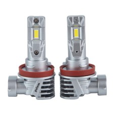 Автолампа PULSO LED-chips 7535/9-18v/2x28w/6000Lm/6500K (M6-H8/H9/H11/H16)