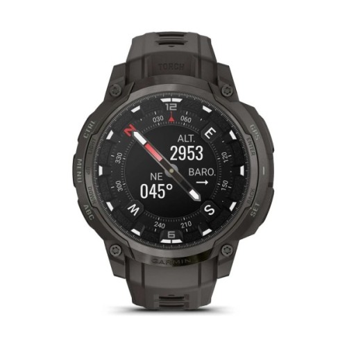 Смарт-годинник Garmin Instinct Crossover AMOLED, Charcoal Grey/Charcoal Grey, GPS смарт-годинник (010-03398-00)