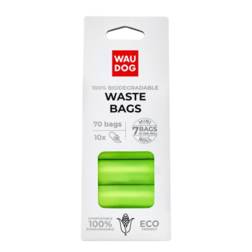 Пакети для собак WAUDOG Біорозкладні 70 шт (9940)
