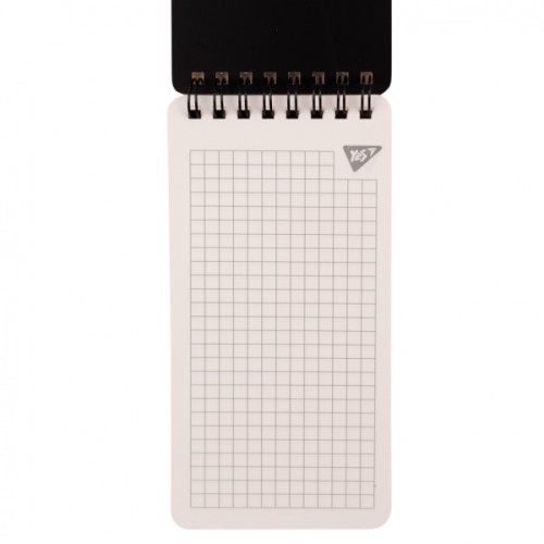 Блокнот Yes 80x160 60 аркушів на спиралі Не ускладнюй! клітинка (151826)