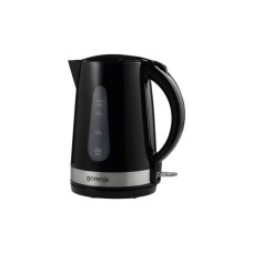 Електрочайник Gorenje 1.7л, 2,200 Вт, strix контроль, скло, чорний (K17OGP)