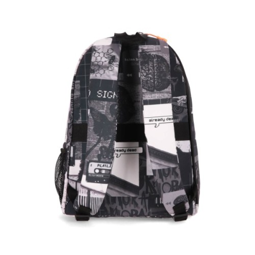 Рюкзак для ноутбука Bagland 14" Stylish M 17L+print, black-white 1343/00549694 (1118320661)