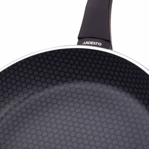 Сковорода Ardesto Gemini Salerno, 28см, алюміній, чорний (AR1328A)
