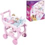 Ігровий набір Smoby Візок Дісней Принцеси зі знімним підносом із сервізом 17 аксесуарів (312502)