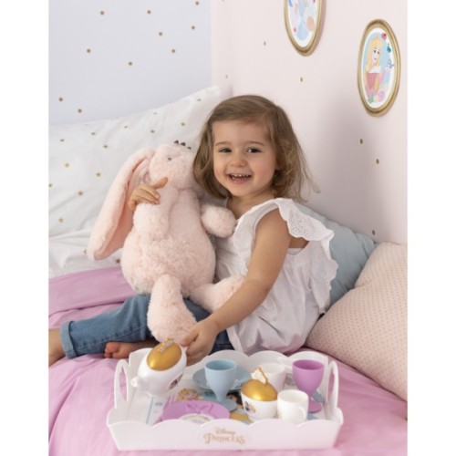 Ігровий набір Smoby Візок Дісней Принцеси зі знімним підносом із сервізом 17 аксесуарів (312502)