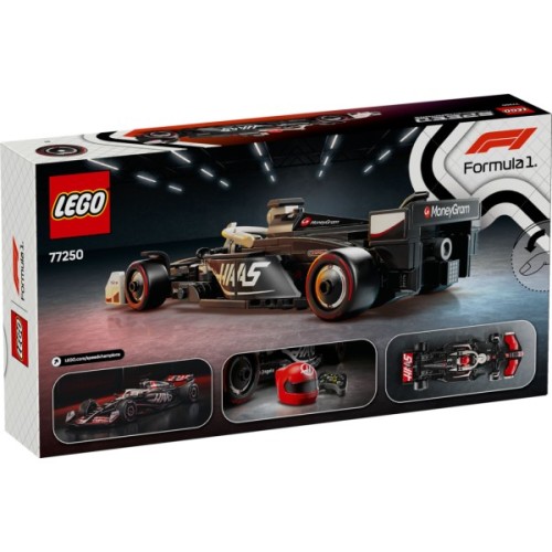 Конструктор LEGO Speed Champions Автомобіль для перегонів MoneyGram Haas F1 Team VF-24 (77250)