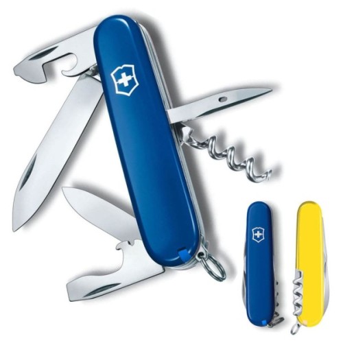 Ніж Victorinox Spartan Ukraine 91 мм Синьо-Жовтий (1.3603.2.8)